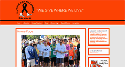 Desktop Screenshot of delawaremelanoma.org